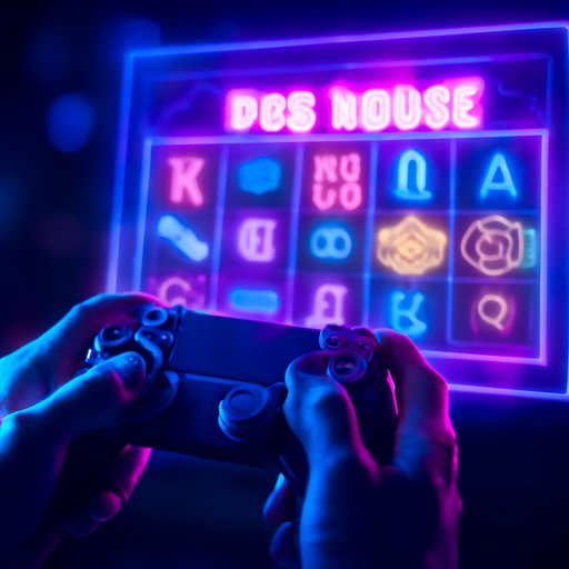 8e88 Dog House Megaways neon reels